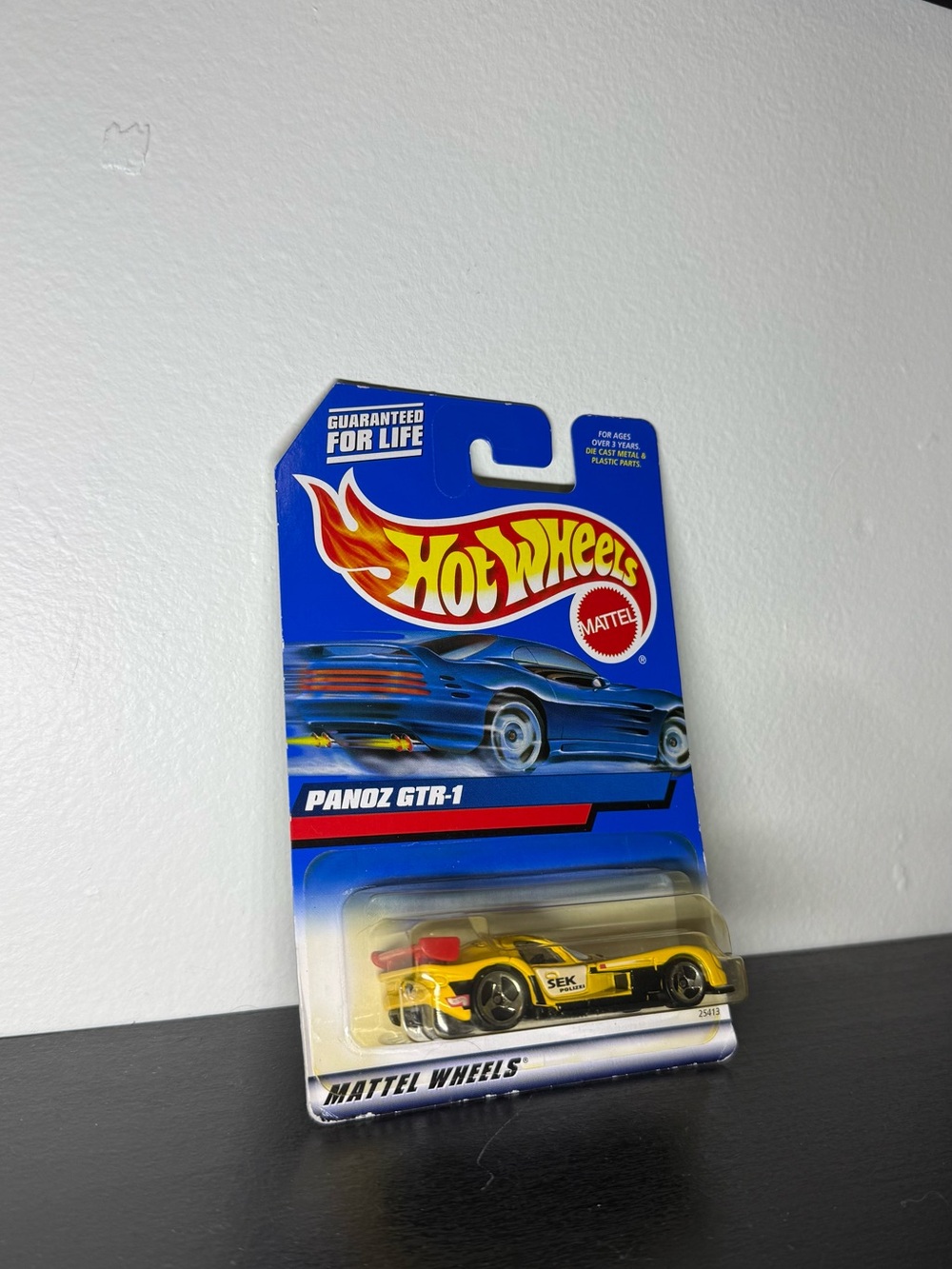 Vintage 1990s Hot Wheels Panoz GTR-1 #187 Sek Polizei Livery - Picture 2 of 6